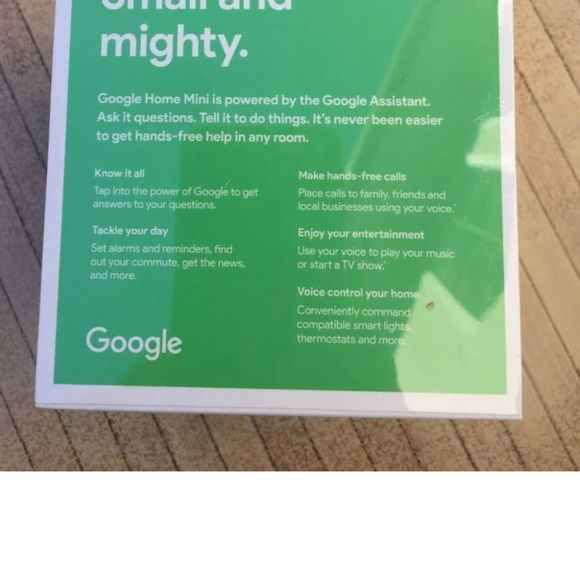 GOOGLE HOME MINI CHARCOAL - Picture 3 of 6